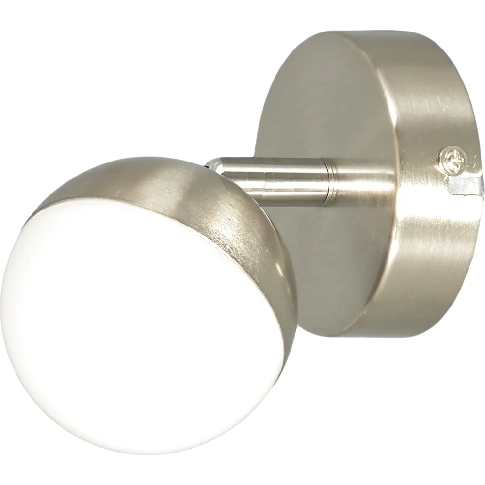 Спот светодиодный Globo 56201, 1x4.8 Вт, цвет матовый никель 18829925 STLM-2181979 