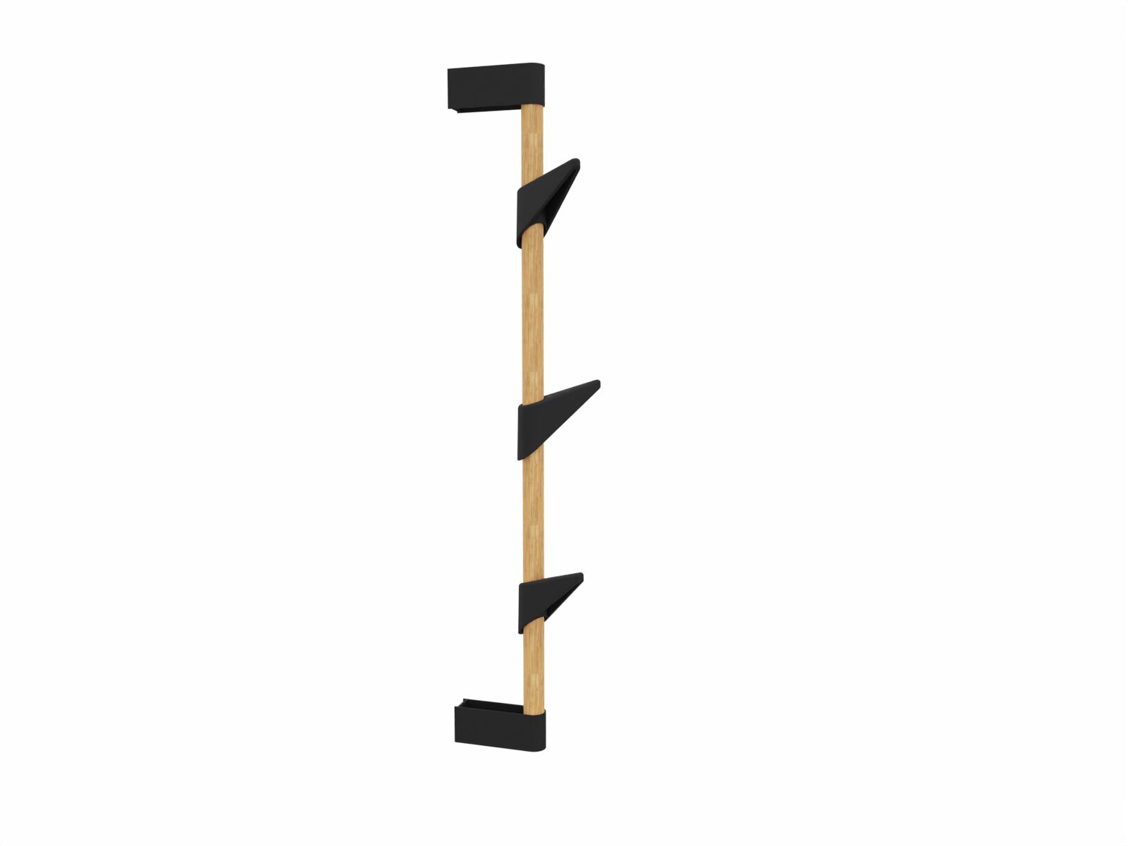 Дуб и полиамид офисная настенная вешалка Cascando Bamboo ARCH-00108724 - Вид №9