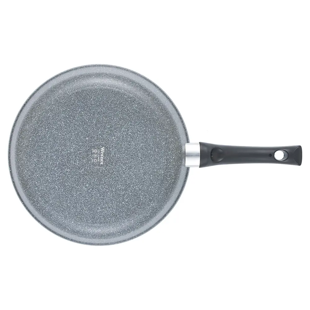 Сковорода Werner Letizia 51674 28 см алюминий с крышкой цвет черный STLM-2151683 - Вид №3