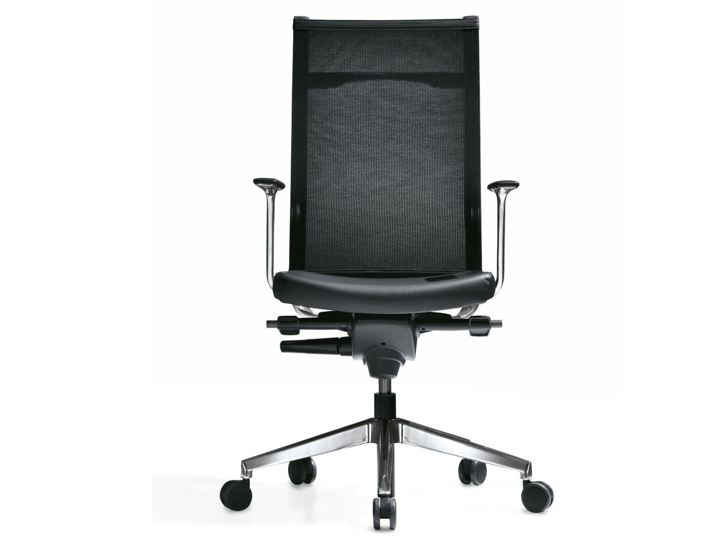 Кожаное офисное кресло с подлокотниками Kastel Kosmo ARCH-00130999