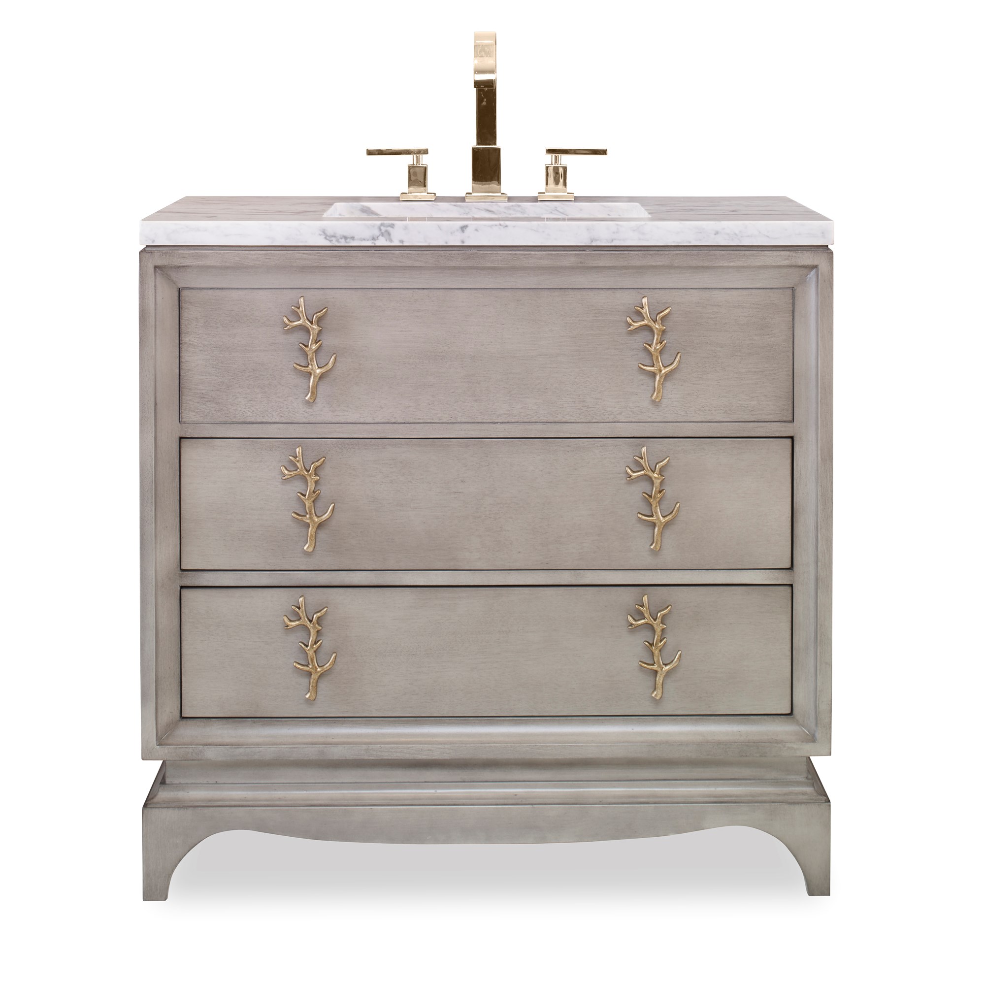 Тумбочка, средняя (от 34 до 36,5) 09201-110-301 Isla Sink Chest Ambella  - Вид №2