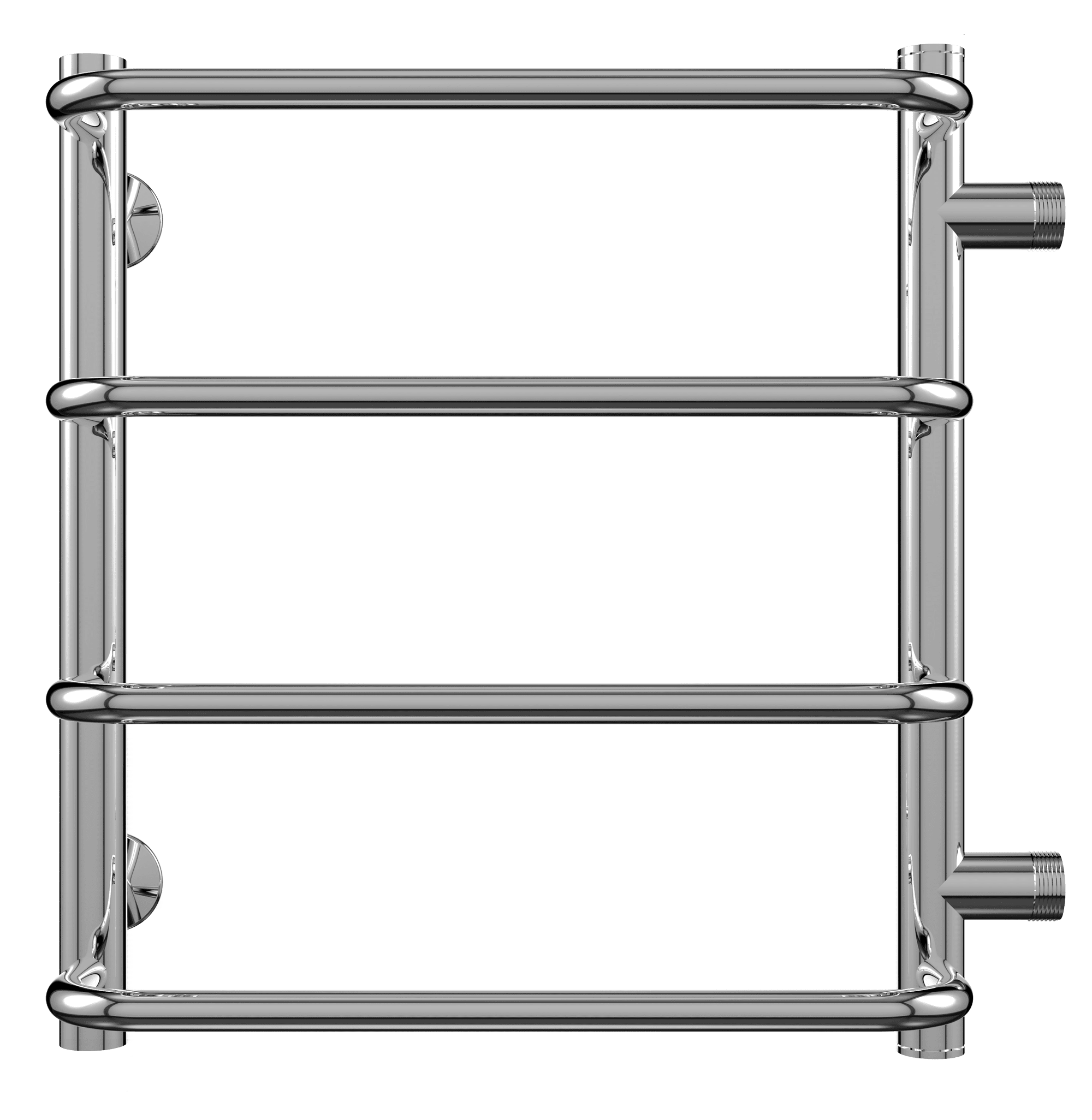 4670030725271 ЭКОНОМ Стандарт П4 400х496 б/п 320 Полотенцесушитель TERMINUS RAL 9003 матовый - Вид №1
