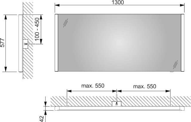 14296002000 Зеркало с подсветкой KEUCO Royal Reflex.2 - Вид №8
