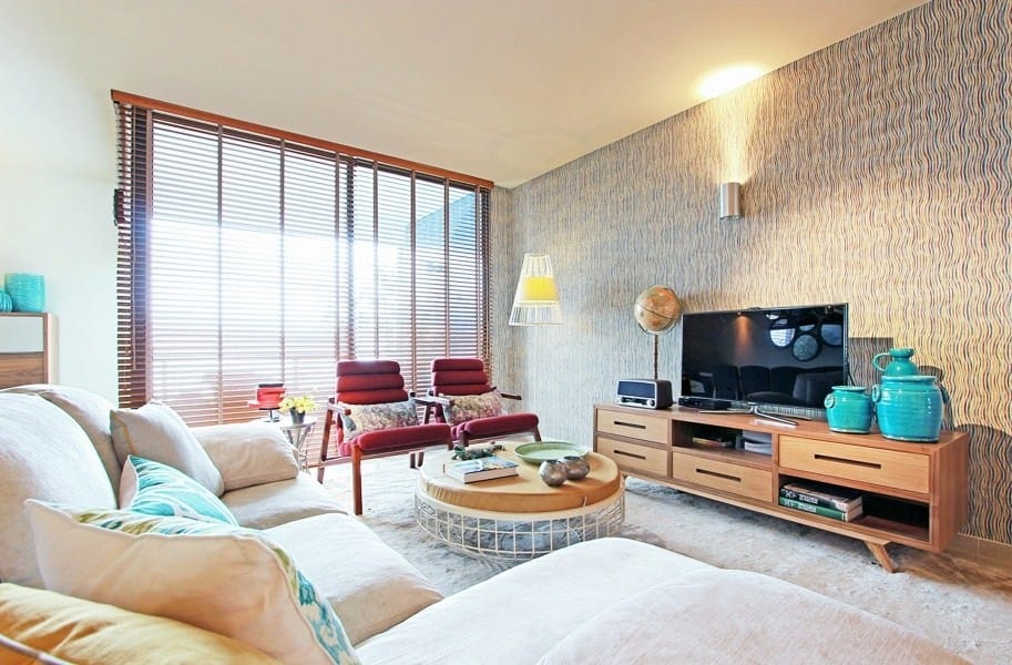 Деревянный шкаф для телевизора с ящиками Mambo Unlimited Ideas ARCH-00110017 - Вид №2