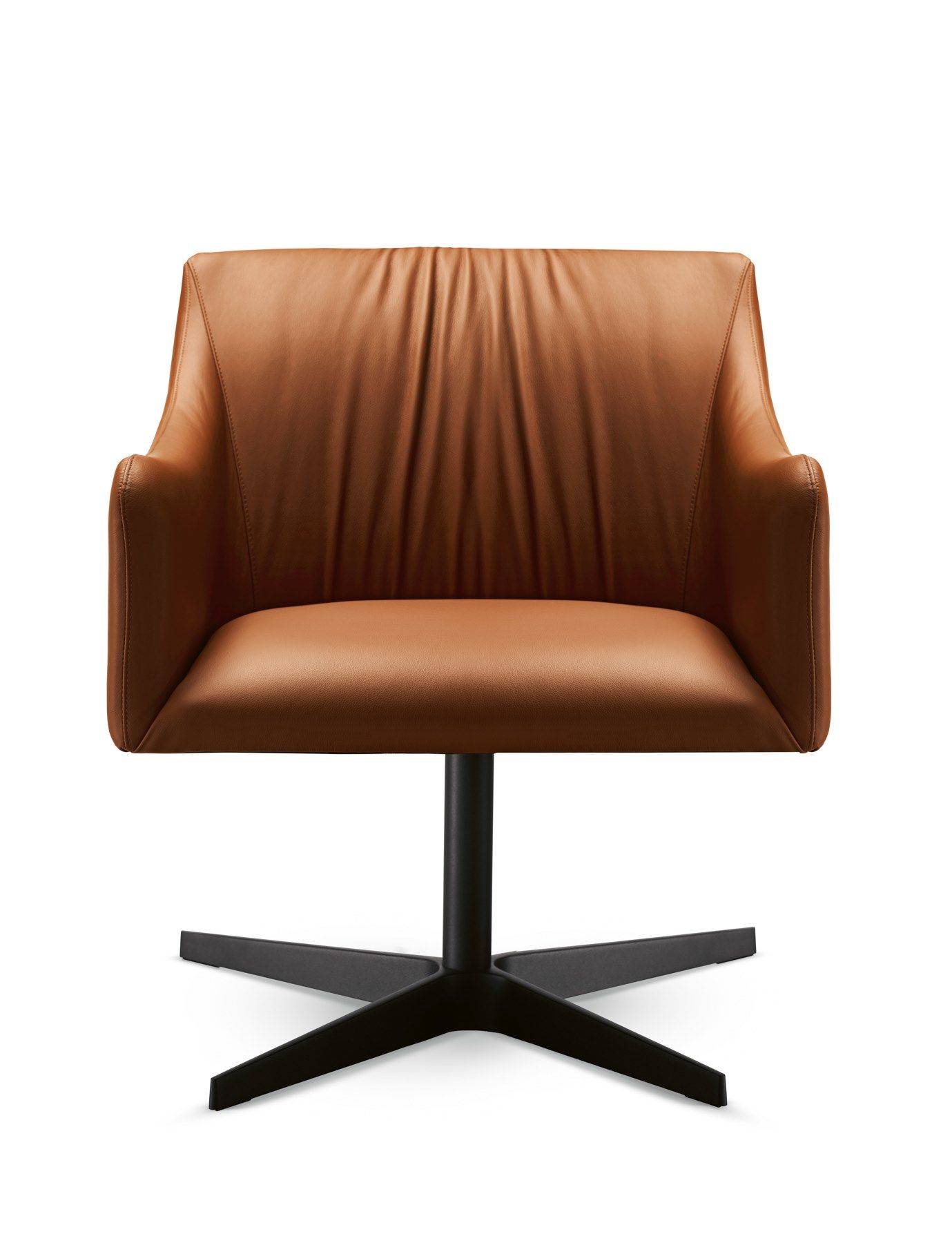 Кожаный спиц поворотный стул EFORMA Isidora ARCH-00111687 - Вид №1