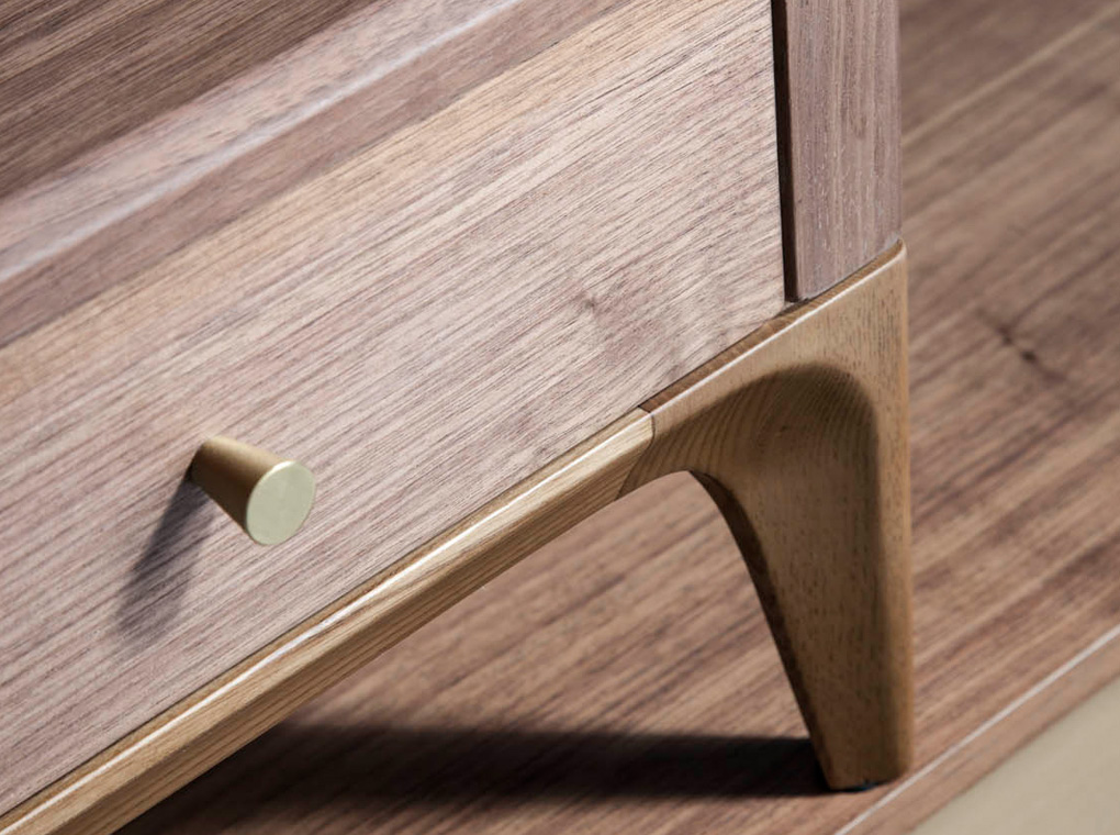 Письменный стол с ящиками деревянный BRT1702-1 от Angel Cerda ANGEL CERDA  288768 Коричневый  - Вид №7