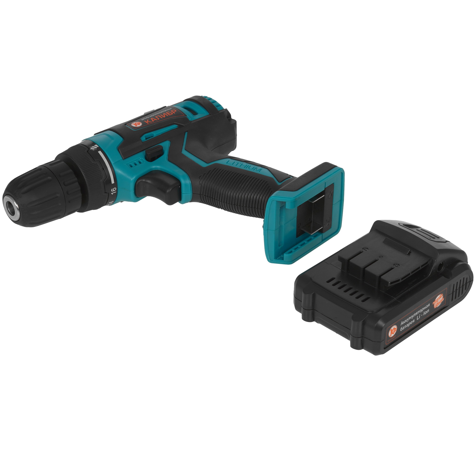 Дрель-шуруповерт Калибр ДА-18-2А+ 9085567 STDN-0123909 - Вид №5