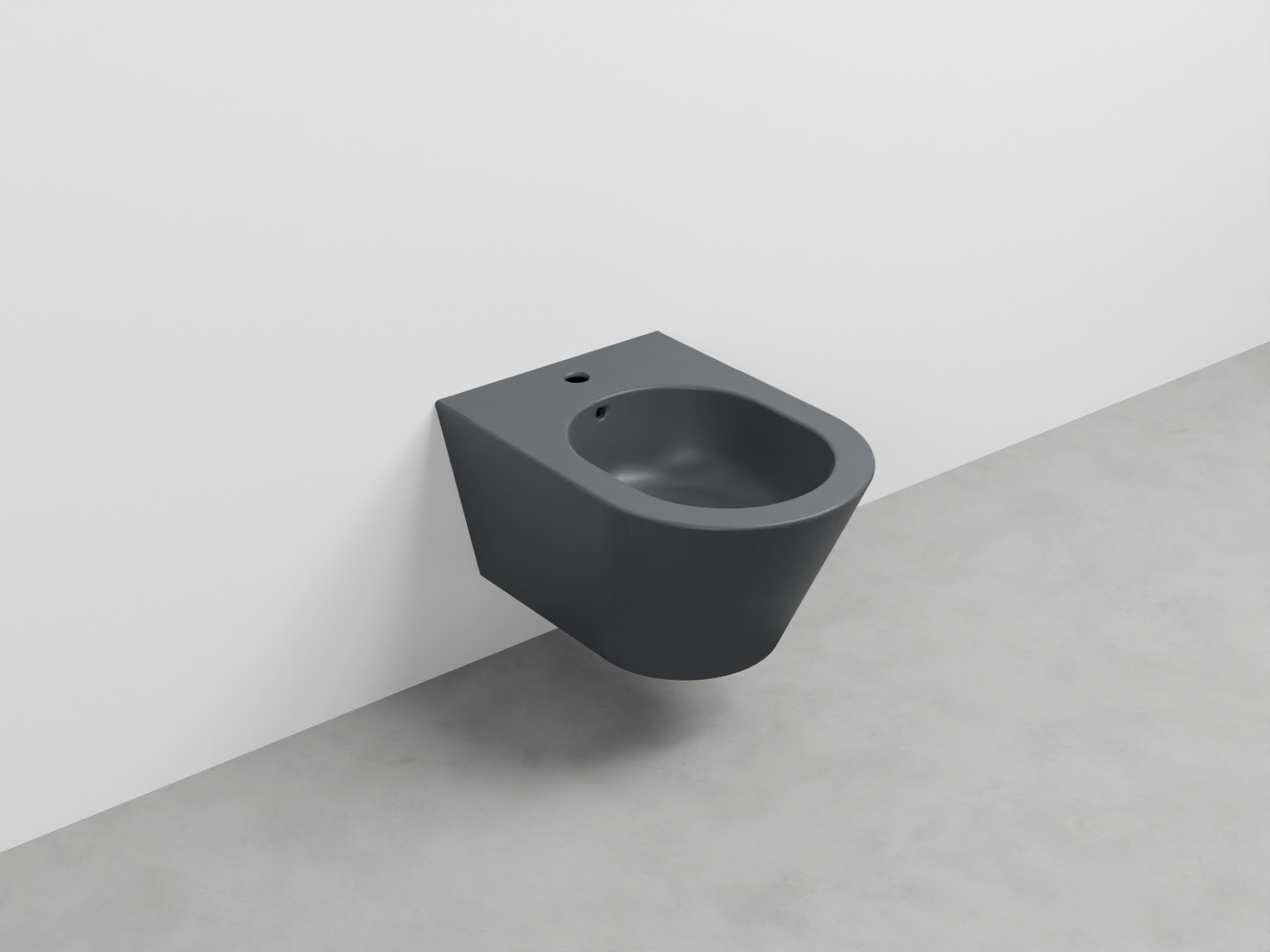 MRBS-BA Биде подвесное с одним отверстием под смеситель, в комплекте с крепежами cielo Mare Ceramica Cielo