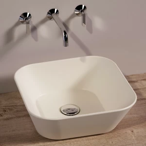 WA03SABBIAMATT Накладная раковина на столешницу  квадратная Simas