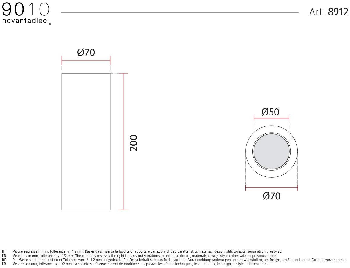 9010 novantadieci Потолочный светильник Cristaly®  8912  - Вид №1