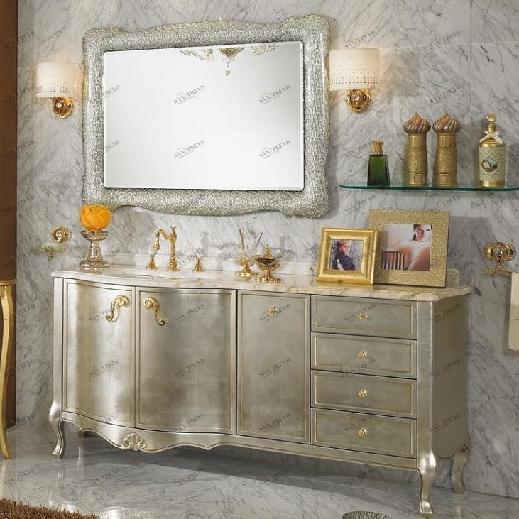 Комплект мебели для ванной 13/4 LINEATRE Gold Componibile 134