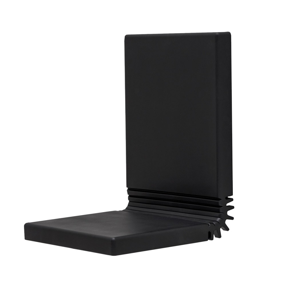 EVTKTYNEVER Life Design Выдвижное сиденье для душа в матовом черном и белом матовом цвете - Tuck Type  Черный 