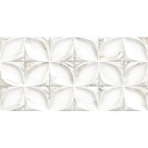 Плитка настенная Alma Ceramica Laura 24.9x50 см 1.1205 м² цвет белый 84723439 STLM-2080564