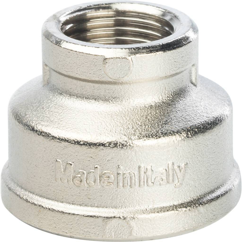 STOUT Муфта переходная 1×1/2" для соединения труб 82238853 STLM-0022634 - Вид №1