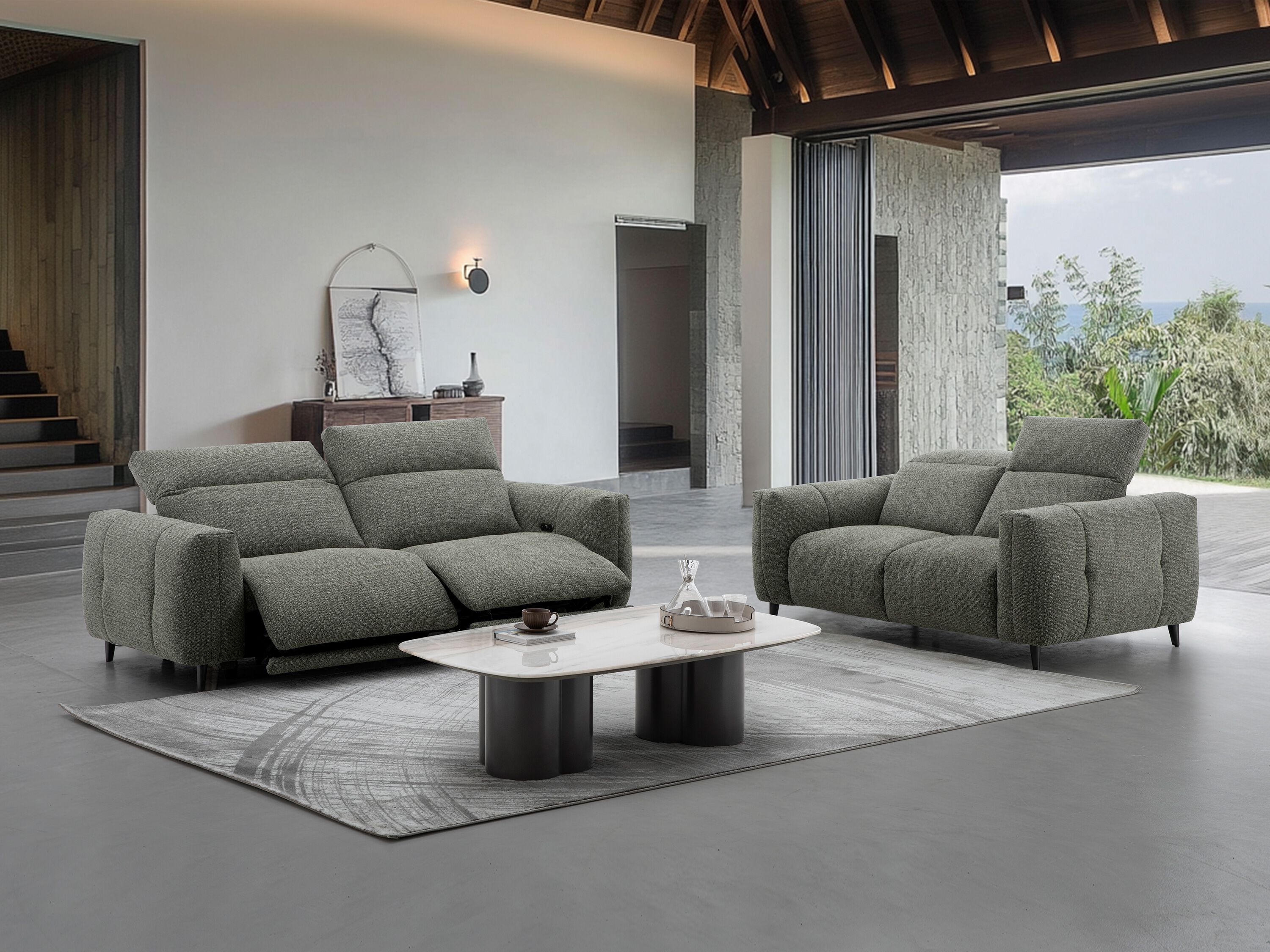 Тканевый диван с электроприводом CAMPO DE' FIORI 5379 ARCH-00065122 - Вид №2