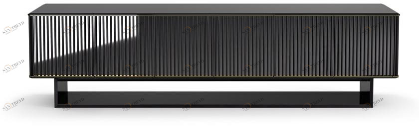 Gallotti&Radice Комод из нержавеющей стали и дерева sun-id-1454425