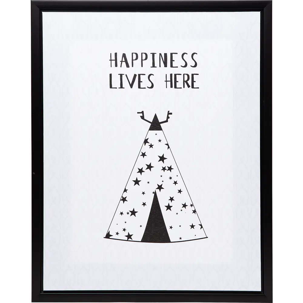Картина на холсте в раме «Happiness» 40х50 см 81931579 STLM-2118749 Santreyd 