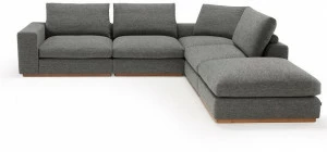 AMURA Угловой диван в ткани Murray 071+073+073+053+005
