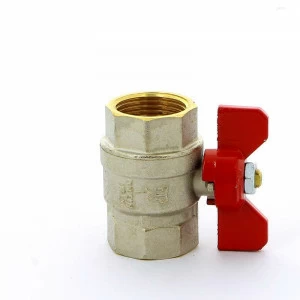 Кран шаровой ВВ SCIROCCO бабочка TIEMME 1"