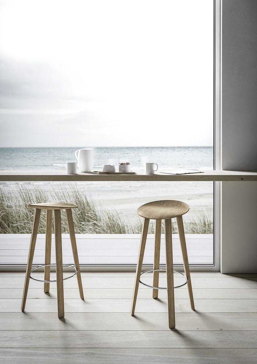 Crassevig Высокий табурет из массива дерева Beret sun-id-1391297 - Вид №2