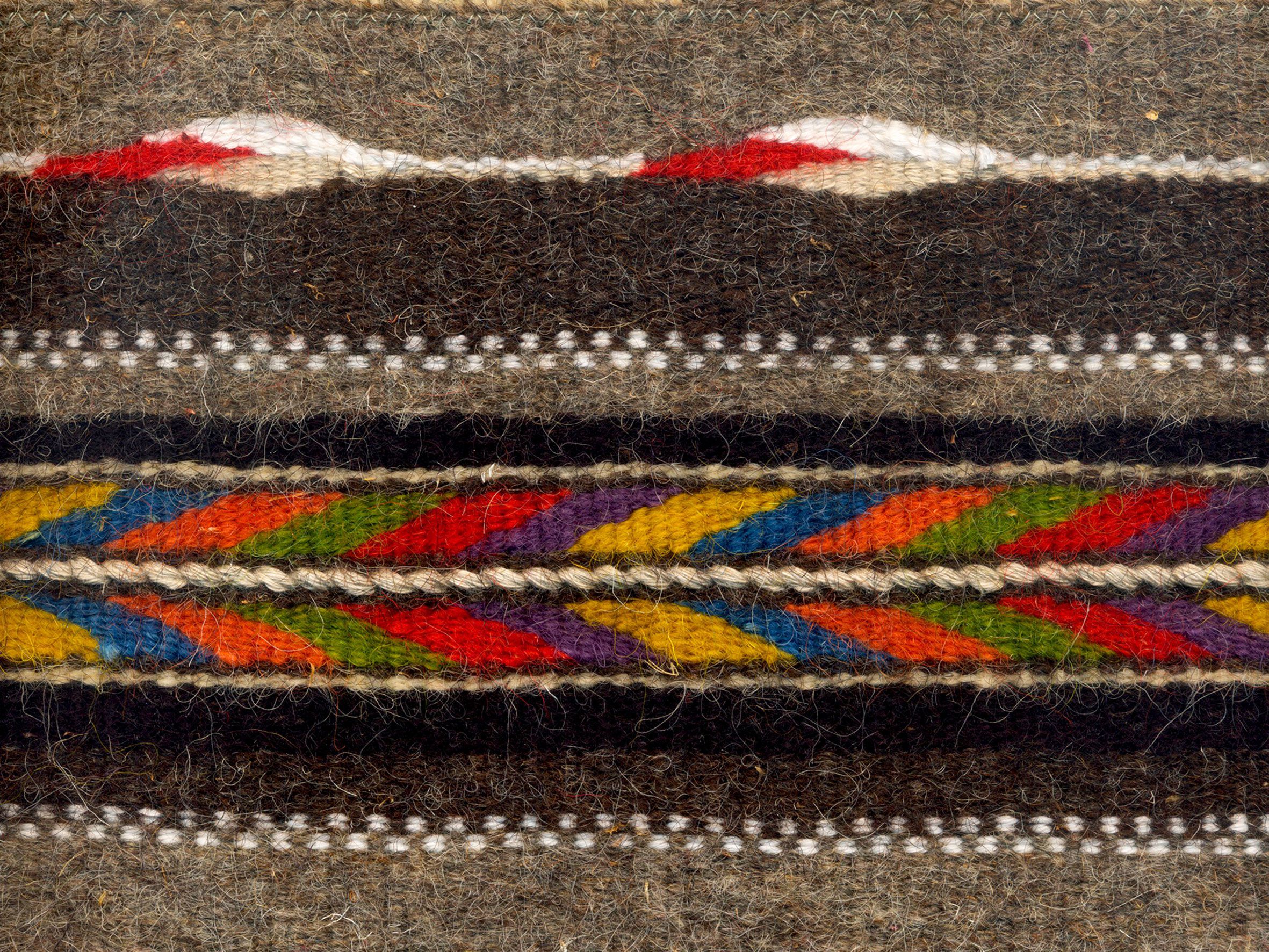 Полосатый шерстяной ковер ручной работы Eugenia Pinna ELEGIO ARCH-00116272 - Вид №2