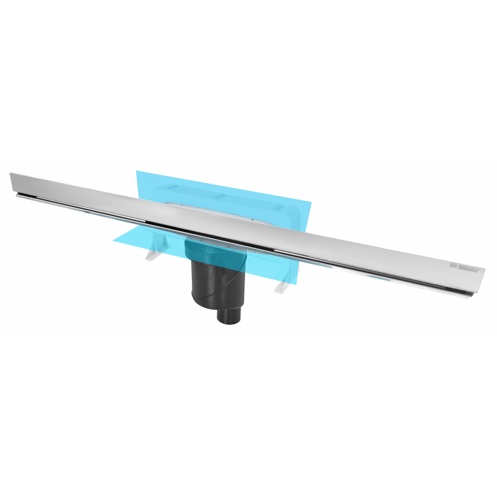 091057 Желоб водосток WALL 1000 пристенный  Berges WALL