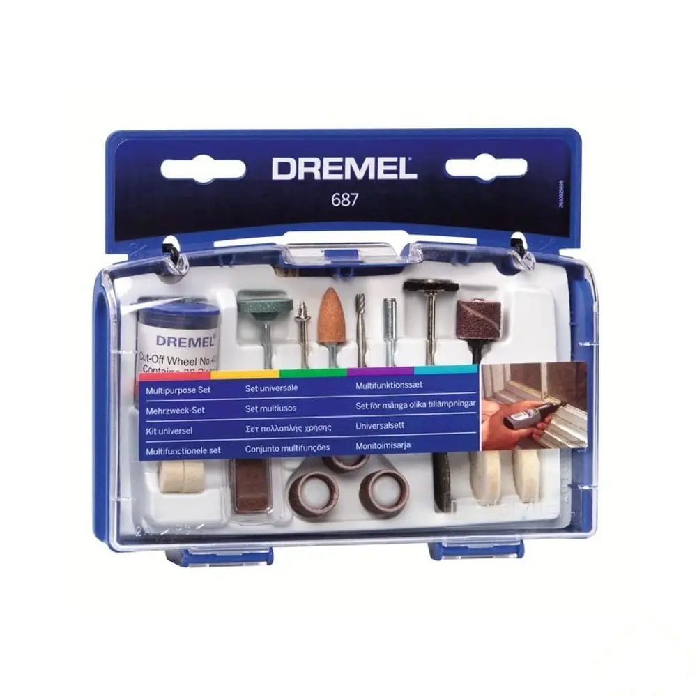Набор оснастки Dremel для шлифовки 52 предмета 13717430 STLM-2148938 