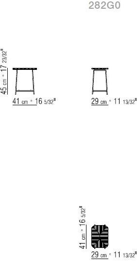 Flexform Веревочный садовый табурет Any day outdoor sun-id-1483009 - Вид №1