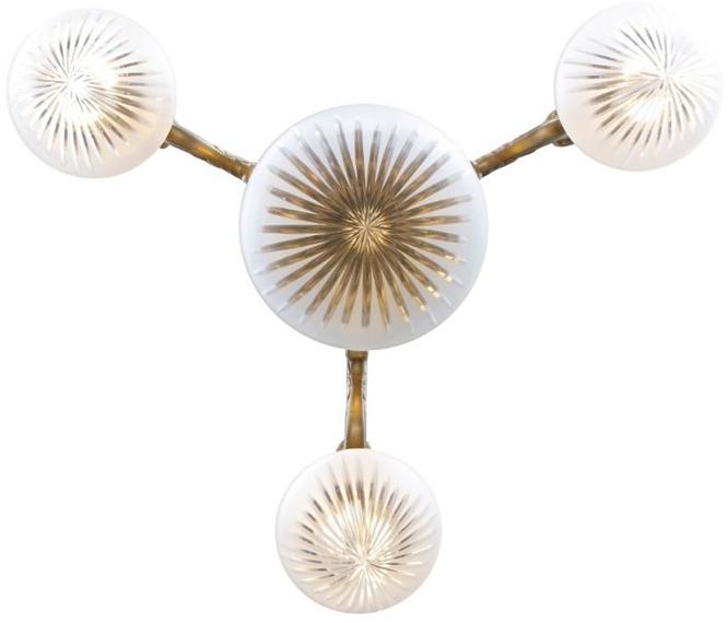 Patinas Lighting Люстра из латуни ручной работы Eger sun-id-1346138 - Вид №2