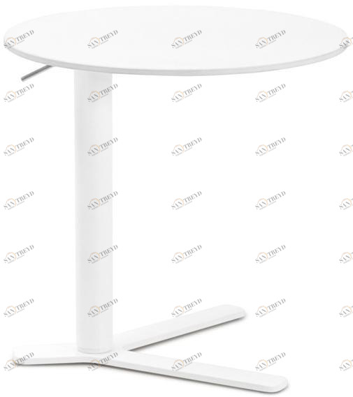 Lapalma Круглый журнальный столик с регулируемой высотой из hpl Yo T80