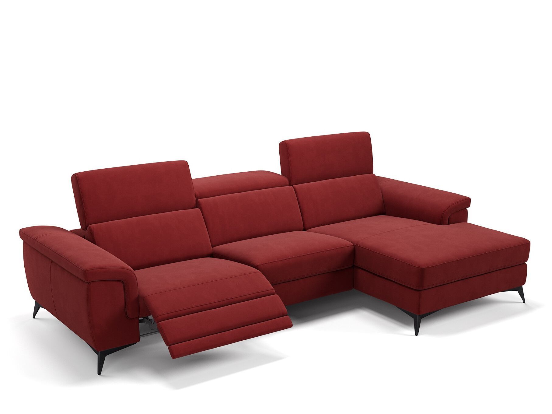 Тканевый диван с полуостровом Sofanella Amaro ARCH-00111559