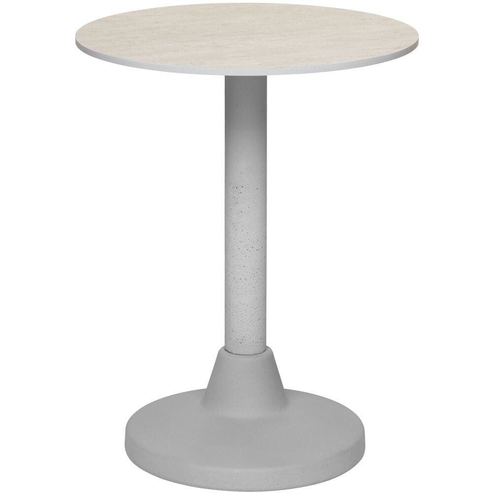 Круглый стол с бетонным основанием и колонной Vela Arredamenti OMBRE T76 ARCH-00014711 - Вид №1