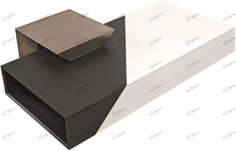 Shake Журнальный столик из лакированного дерева со встроенным ящиком sun-id-1408126