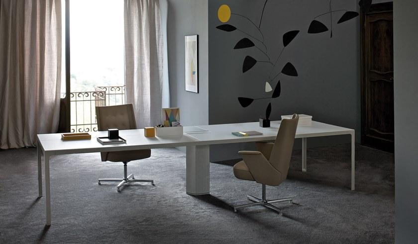 ESTEL GROUP Кресло в коже с 4-мя спицами Embrasse sun-id-1352286 - Вид №3