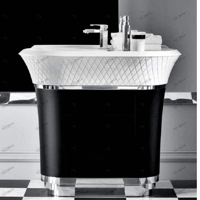 DX4 Встроенная раковина под столешницу овальная Falper 