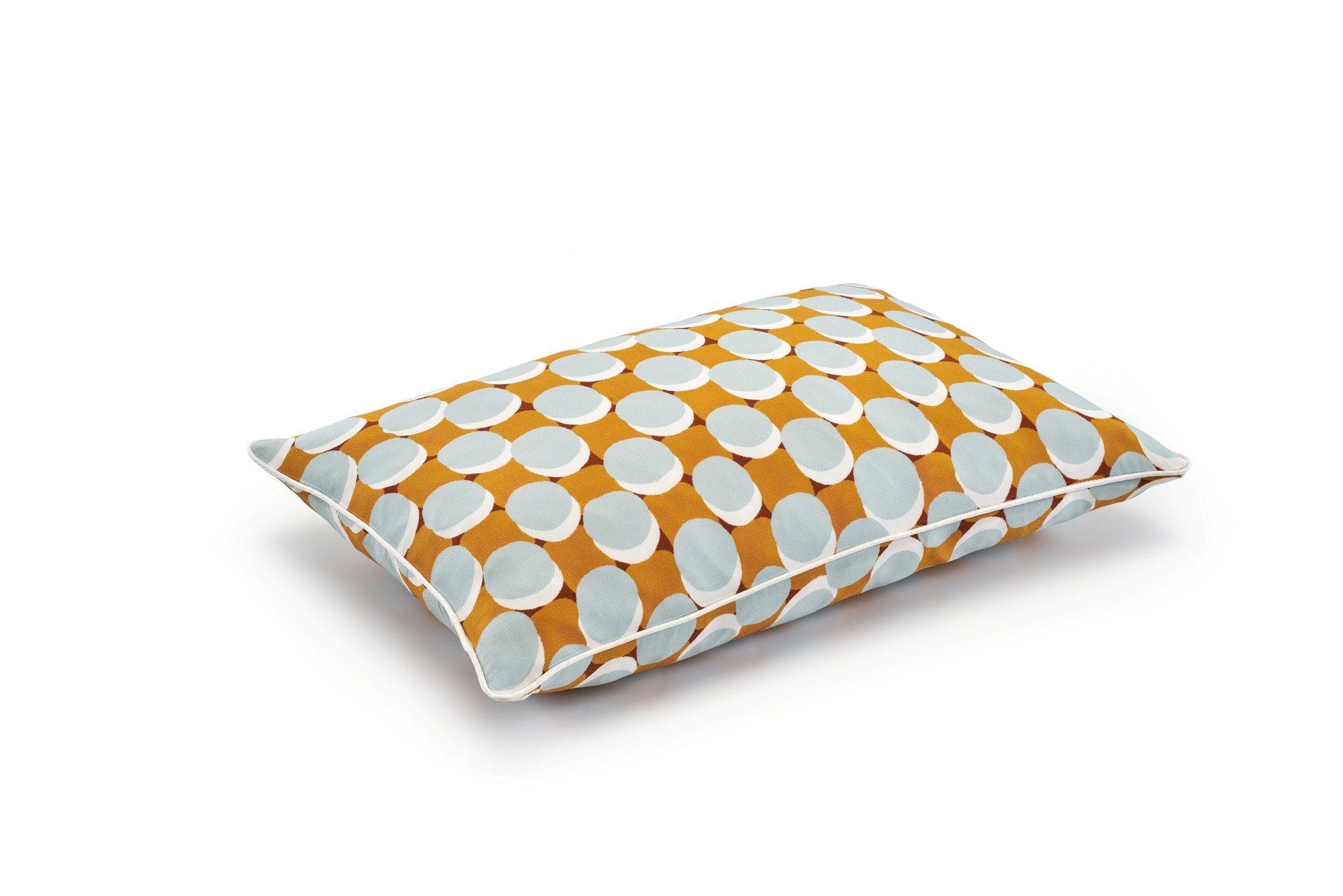 Прямоугольная шелковая подушка с геометрическим рисунком Élitis TWIST ARCH-00130599 - Вид №23