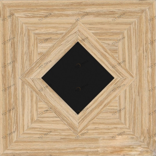 Напольное покрытие из дерева (инкрустация мраморная "nero belgio" из светлого дуба) ddat65 rc mn Devon Devon INTARSIA Devon&Devon DDAT65RCMN