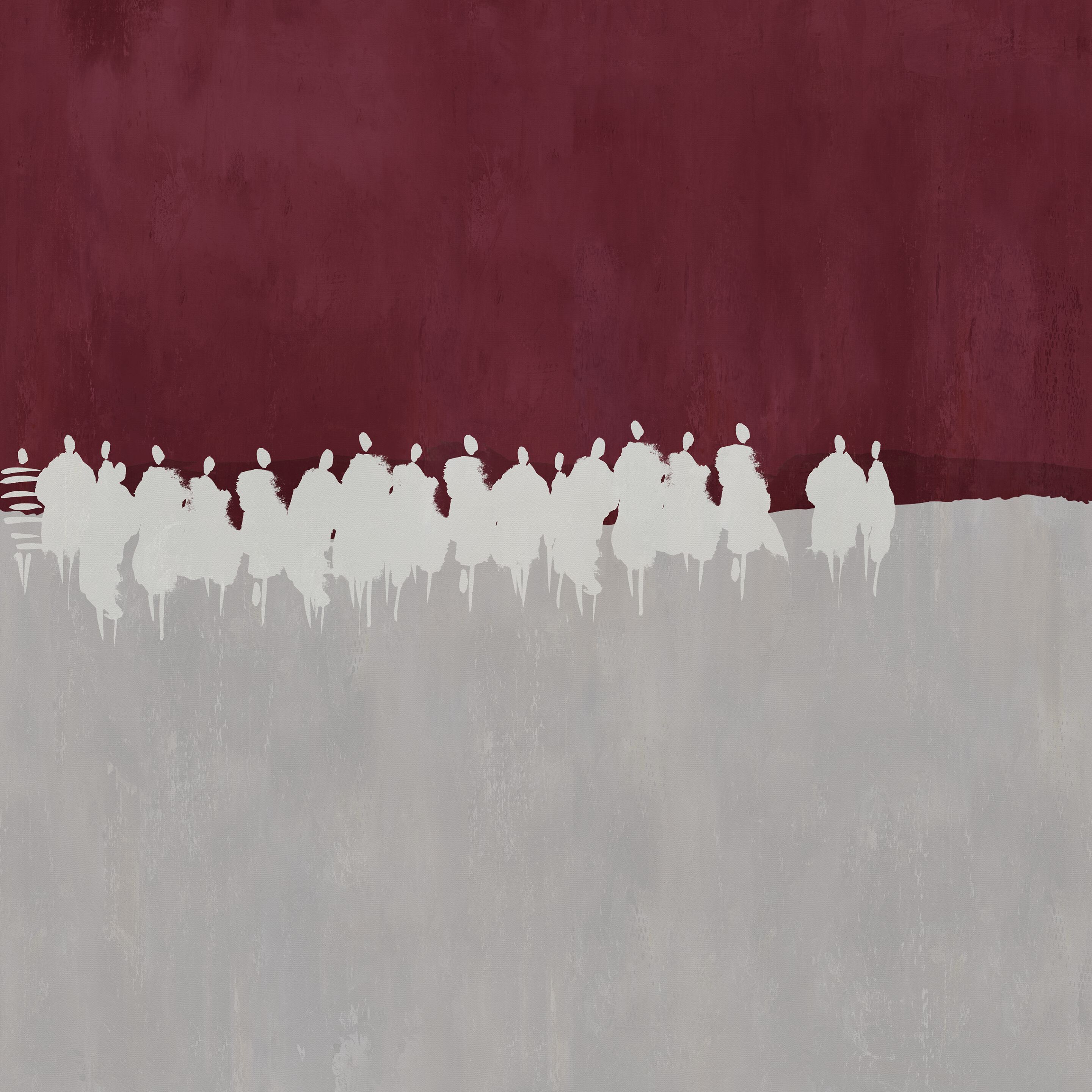 Обои с цифровой печатью Inkiostro Bianco Монохромная ARCH-00069761 - Вид №3