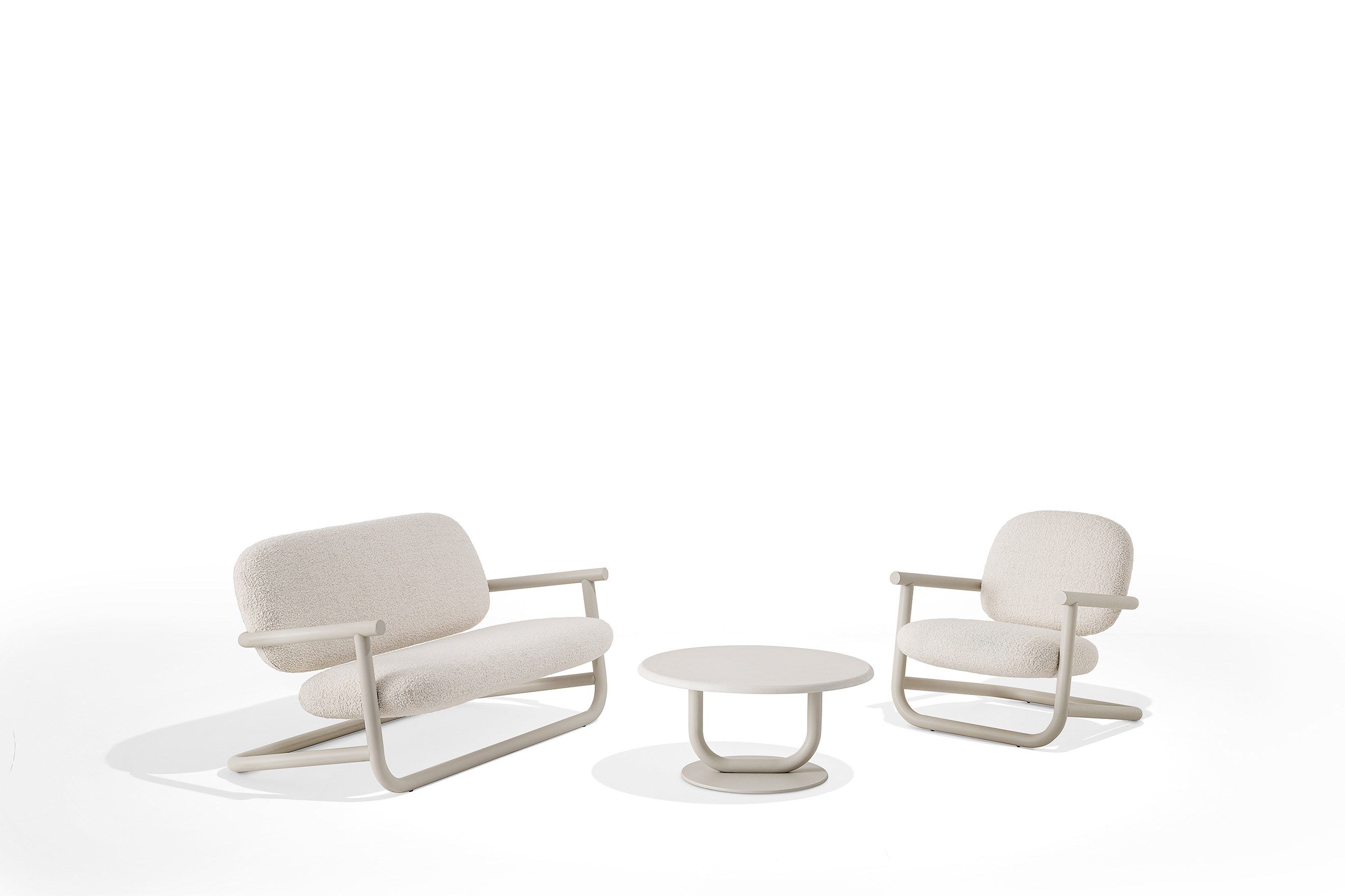 Тканевое кресло со стальной рамой Desalto Strong Special ARCH-00009508 - Вид №4