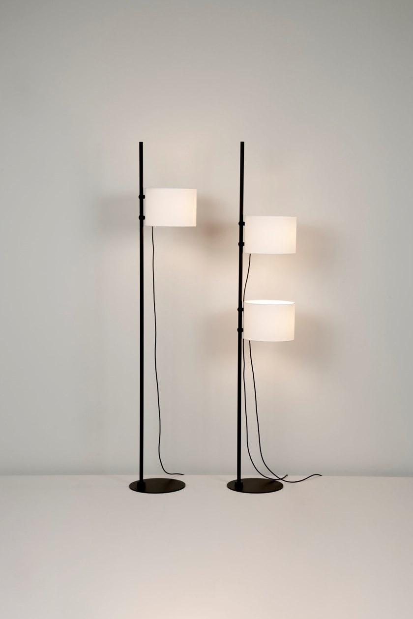 Milan Iluminacion Торшер с регулируемой высотой из ткани и стали Twain 6904 - Вид №6