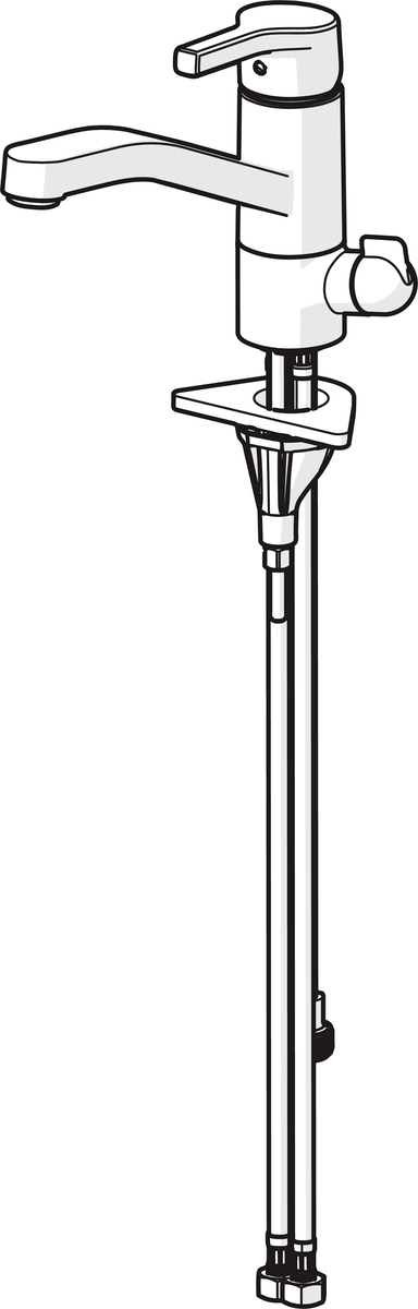 Oras 3935FH Смеситель для кухни с клапаном 3935FH Saga Style Хром  - Вид №2