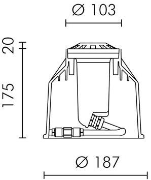 SIMES Напольный светильник ступеньки из литого под давлением алюминия Sparks sun-id-1469227 - Вид №7