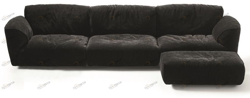 edra Модульный диван из ткани sun-id-1434678