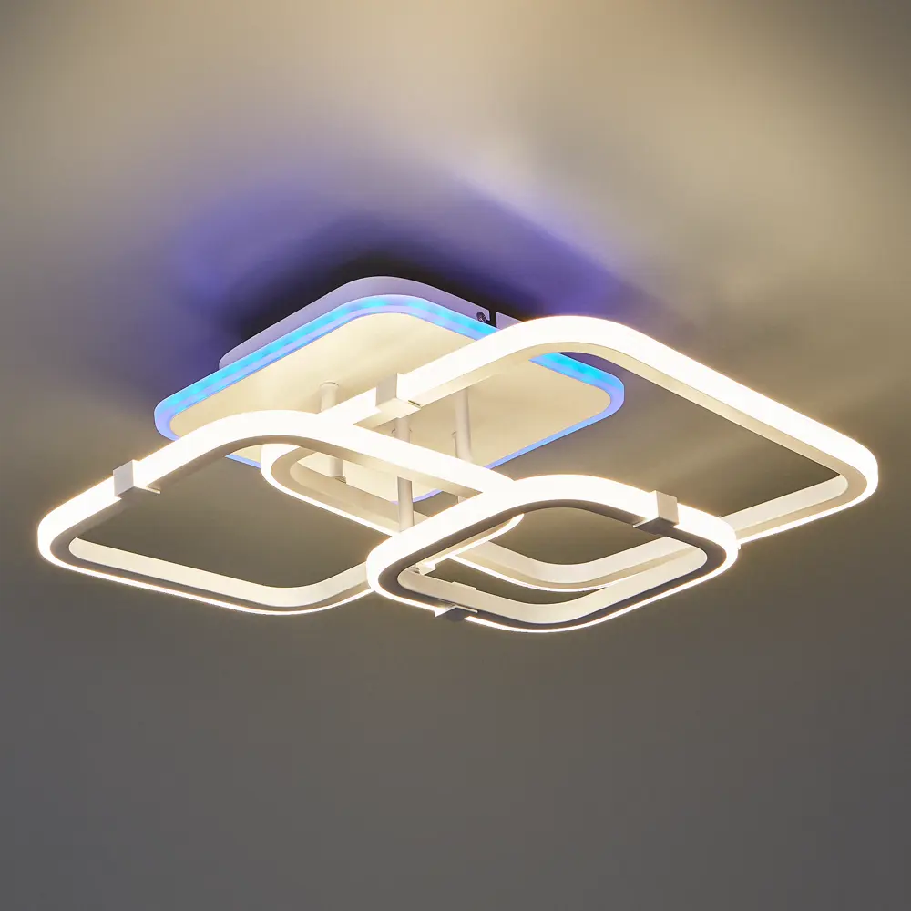 Семь Огней — Умная светодиодная люстра с RGB-подсветкой и дистанционным управлением 89360454 STLM-1475993 - Вид №3