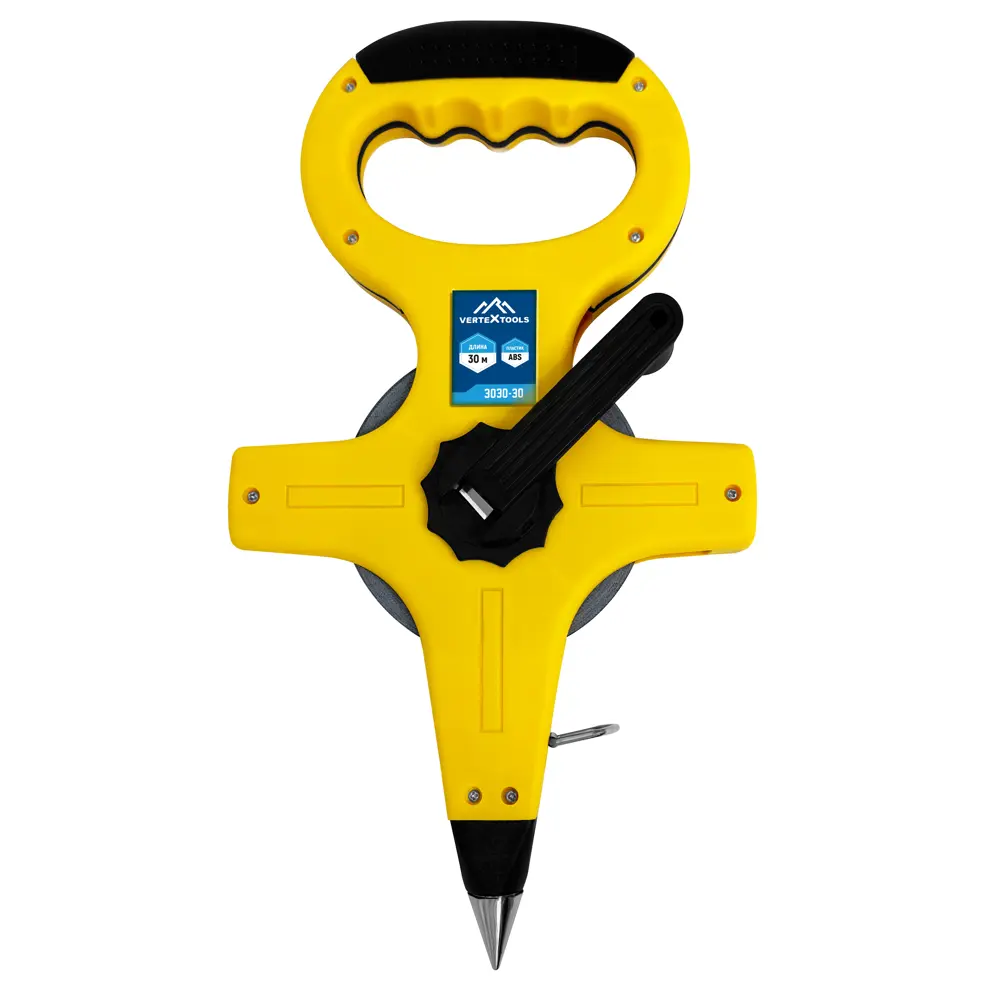 Рулетка геодезическая Vertextools 30 м x 12 мм STLM-2118802 - Вид №1