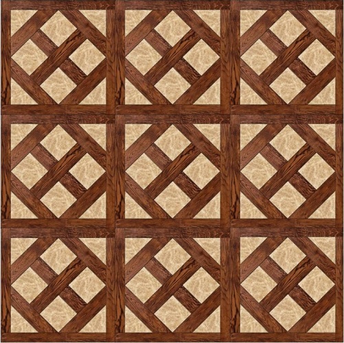 Модульный паркет Da Vinci Модульный паркет с камнем Гримсбери Дуб Любая на выбор брашированная, гладкая (Брашированная, Гладкая) х мм 26006000166 - Вид №1