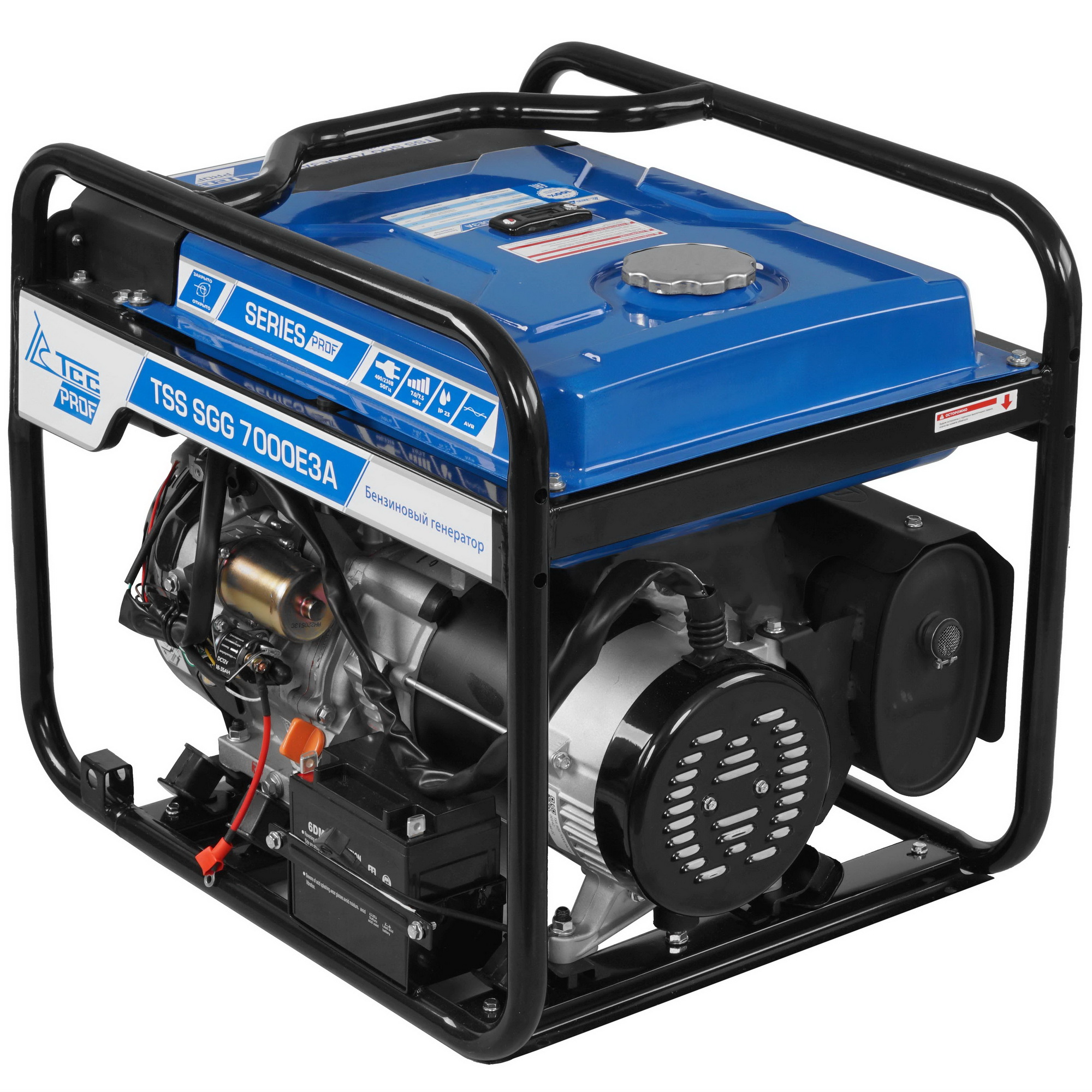 Электрогенератор   бензиновый ТСС SGG 7000E3A 5411116 STDN-0053657 - Вид №3