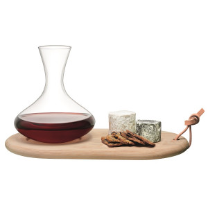 G1378-00-301 Набор из декантера 1,4 л и сырной доски wine LSA International
