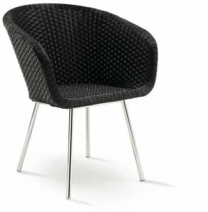 FueraDentro Садовый стул из синтетического волокна с подлокотниками Shell Screp