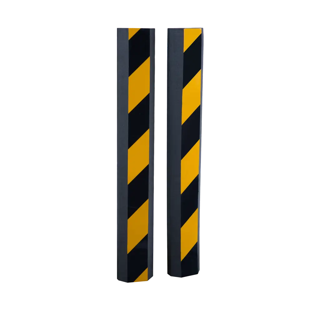 Демпфер для стен Standers мягкий, 50x7 см, цвет чёрный/жёлтый, 2 шт. 82190163 STLM-2140601  - Вид №1